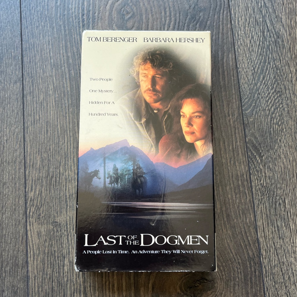 Last of the Dogmen VHS Tape